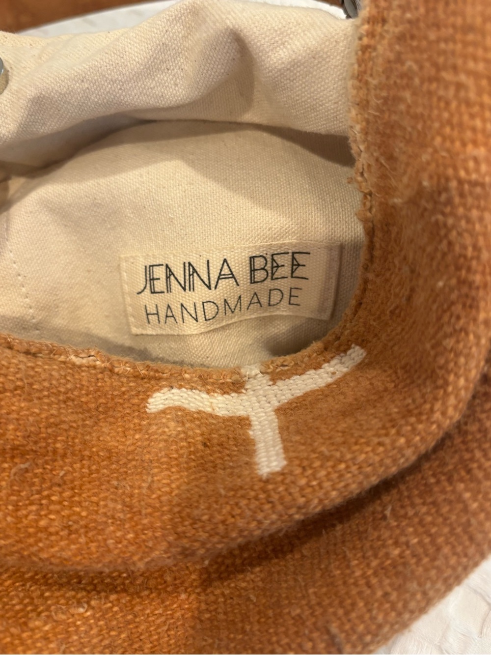 Jenna Bee Handmade tote crafted from African mudcloth - Picture 7 of 9